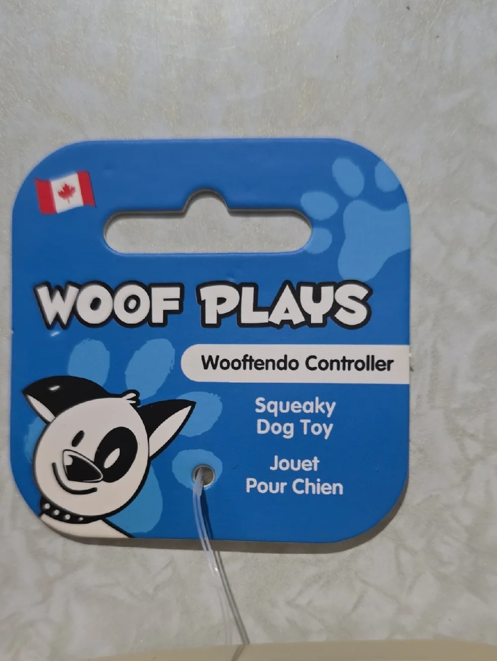 Woof‎ Pack Wooftendo Controller Dog Toy - Squeaky Soft Rubber Dog Toy NWT